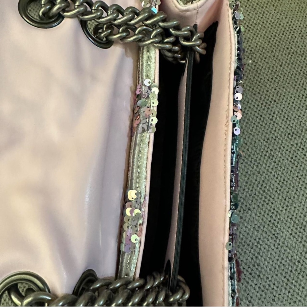 Kurt Geiger Medium Kensington Sequin Embellished Handbag. 👜 - Picture 3 of 4
